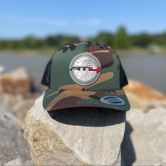 AT4 3D PVC Rubber Patch Hat- YP Army Camo - Picture 4 of 7